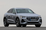 Audi e-tron Sportback 50 quattro Sportback S line Todo terreno Plata Florete metalizado Exterior Lateral-Frontal 5 puertas