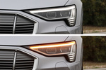 Audi e-tron Sportback 50 quattro Sportback S line Todo terreno Plata Florete metalizado Exterior Faro 5 puertas