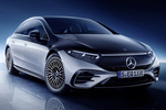 Mercedes-Benz EQS EQS 580 4MATIC Edition 1 Turismo High-tech Silver / Obsidian Black Exterior Lateral-Frontal 5 puertas