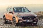 Mercedes-Benz EQB 350 4MATIC 7 plazas Electric Art Line Todo terreno Oro Rosa Exterior Lateral-Frontal 5 puertas