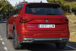 SEAT Tarraco 1.4 e-HYBRID 180 KW (245 CV) DSG-6 FR PHEV Todo terreno Rojo Merlot Exterior Lateral-Posterior 5 puertas