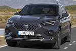 SEAT Tarraco 1.4 e-HYBRID 180 KW (245 CV) DSG-6 Xcellence PHEV Todo terreno Gris Urano Exterior Frontal-Lateral 5 puertas