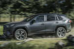 Toyota RAV4 Plug-in Hybrid Style Plus Plug-in Hybrid Todo terreno Bi-tono Gris Grafito Exterior Lateral 5 puertas