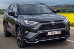 Toyota RAV4 Plug-in Hybrid Style Plus Plug-in Hybrid Todo terreno Bi-tono Gris Grafito Exterior Lateral-Frontal 5 puertas