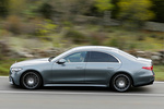 Mercedes-Benz Clase S 400 d 4MATIC AMG Line con Paquete Night Turismo Gris selenita metalizado Exterior Lateral 4 puertas
