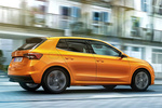 Skoda Fabia Gama Fabia Style Turismo Naranja Phoenix Exterior Posterior-Lateral 5 puertas