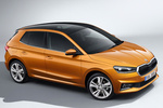 Skoda Fabia Gama Fabia Style Turismo Naranja Phoenix Exterior Cenital-Lateral-Frontal 5 puertas