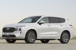 Hyundai Santa Fe 1.6 T-GDI PHEV 195 kW (265 CV) Style PHEV Todo terreno White Cream Exterior Frontal-Lateral 5 puertas