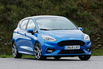Ford Fiesta 1.0 EcoBoost MHEV 114 kW (155 CV) ST Line X Turismo Azul Isla Desierta Exterior Lateral-Frontal 5 puertas