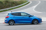 Ford Fiesta 1.0 EcoBoost MHEV 114 kW (155 CV) ST Line X Turismo Azul Isla Desierta Exterior Lateral 5 puertas