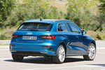 Audi A3 40 TFSIe 150 kW (204 CV) S tronic 6 vel. Sportback Advanced Turismo Azul Atol&oacute;n Metalizado Exterior Posterior-Lateral 5 puertas