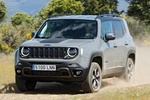 Jeep Renegade 4xe Trailhawk 176 kW (240 CV) 4xe Trailhawk Todo terreno Gris Glacier con Techo Negro Exterior Frontal-Lateral 5 puertas