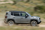 Jeep Renegade 4xe Trailhawk 176 kW (240 CV) 4xe Trailhawk Todo terreno Gris Glacier con Techo Negro Exterior Lateral 5 puertas