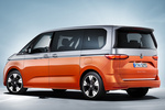 Volkswagen T7 Multivan Corto 1.4 eHybrid 160 kW (218 CV) DSG 6 vel. Life Multivan Corto eHybrid Veh&iacute;culo comercial Mono-Silver Metallic / Energetic Orange Metallic Exterior Lateral-Posterior 5 puertas