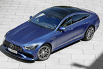 Mercedes-Benz AMG GT AMG GT 53 4MATIC+ AMG GT 53 4MATIC+ Turismo Azul Espectral Metalizado Exterior Cenital-Frontal-Lateral 5 puertas