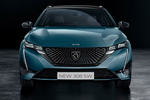 Peugeot 308 Gama 308 SW  SW GT Pack Hybrid Turismo familiar Azul Avatar Exterior Frontal 5 puertas