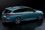 Peugeot 308 Gama 308 SW  SW GT Pack Hybrid Turismo familiar Azul Avatar Exterior Cenital-Posterior-Lateral 5 puertas