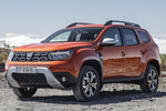 Dacia Duster TCe 110 kW (150 CV) 4x2 EDC Prestige Todo terreno Naranja Arizona Exterior Frontal-Lateral 5 puertas