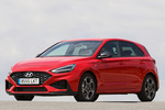 Hyundai i30 5p 1.0 TGDI 48V 88 kW (120 CV) N Line Turismo Engine Red Exterior Frontal-Lateral 5 puertas