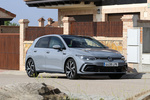 Volkswagen Golf 2.0 TDI 110 kW (150 CV) DSG 7 vel. R-Line Turismo Gris Delf&iacute;n Metalizado Exterior Lateral-Frontal 5 puertas