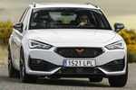 CUPRA Le&oacute;n 2.0 TSI 228 kW (310 CV) 4Drive DSG-7 Sportstourer Gama Le&oacute;n Sportstourer Turismo familiar Nevada White Exterior Lateral-Frontal 5 puertas