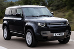 Land Rover Defender 110 D300 AWD Auto MHEV 110 X-Dynamic Todo terreno Santorini Black Exterior Lateral-Frontal 5 puertas