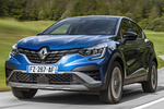 Renault Captur E-TECH H&iacute;brido 105 kW (145 CV) R.S Line E-TECH H&iacute;brido Todo terreno Azul Rayo con Techo Negro Exterior Frontal-Lateral 5 puertas