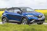 Renault Captur E-TECH H&iacute;brido 105 kW (145 CV) R.S Line E-TECH H&iacute;brido Todo terreno Azul Rayo con Techo Negro Exterior Lateral-Frontal 5 puertas