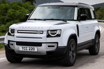 Land Rover Defender 110 P400e AWD Auto PHEV 110 X-Dynamic HSE PHEV Todo terreno Fuji White Exterior Frontal-Lateral 5 puertas