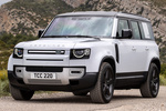 Land Rover Defender 110 P400e AWD Auto PHEV 110 X-Dynamic HSE PHEV Todo terreno Fuji White Exterior Frontal-Lateral 5 puertas