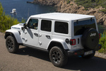 Jeep Wrangler Rubicon 4xe Rubicon 4xe Todo terreno Blanco Brillante Exterior Cenital-Posterior-Lateral 5 puertas