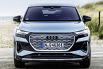 Audi Q4 Q4 Sportback 50 e-tron quattro  Sportback Edition One e-tron Todo terreno Azul G&eacute;iser Metalizado Exterior Frontal 5 puertas
