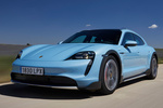 Porsche Taycan Cross Turismo 4S Cross Turismo 4S Turismo familiar Azul Frozen Metalizado Exterior Frontal-Lateral 5 puertas