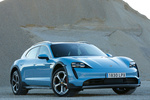 Porsche Taycan Cross Turismo 4S Cross Turismo 4S Turismo familiar Azul Frozen Metalizado Exterior Frontal-Lateral 5 puertas