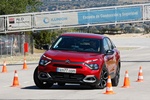 Citro&euml;n C4 &euml;-C4 el&eacute;ctrico 100 kW &euml;-C4 Shine Turismo Rojo Elixir Exterior Frontal-Lateral 5 puertas