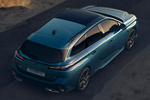 Peugeot 308 Gama 308 SW  SW GT Pack Hybrid Turismo familiar Azul Avatar Exterior Cenital-Posterior-Lateral 5 puertas