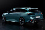 Peugeot 308 Gama 308 SW  SW GT Pack Hybrid Turismo familiar Azul Avatar Exterior Lateral-Posterior 5 puertas