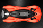 Aston Martin Valkyrie Valkyrie Coup&eacute; Valkyrie Coup&eacute; Coup&eacute; Exterior Cenital 2 puertas