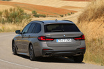 BMW Serie 5 530e xDrive Touring 530e Touring Paquete M Sport Turismo familiar Gris Bernina efecto &aacute;mbar Exterior Lateral-Posterior 5 puertas