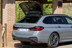 BMW Serie 5 530e xDrive Touring 530e Touring Paquete M Sport Turismo familiar Gris Bernina efecto &aacute;mbar Exterior Maletero 5 puertas