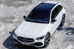 Mercedes-Benz Clase C Gama All Terrain 4MATIC All Terrain Avantgarde con Paquete Night Turismo familiar Opalite White Bright Exterior Cenital-Frontal-Lateral 5 puertas