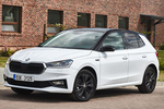 Skoda Fabia Gama Fabia First Edition Turismo Blanco Luna Metalizado Exterior Frontal-Lateral 5 puertas