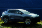 Subaru Solterra Gama Solterra EV Touring Todo terreno Harbor Mist Grey Pearl Exterior Lateral-Frontal 5 puertas