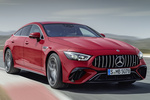 Mercedes-Benz AMG GT AMG GT S E PERFORMANCE 4MATIC+ AMG GT 63 S E PERFORMANCE con Paquete AMG Carbon Turismo Rojo Jupiter Exterior Lateral-Frontal 5 puertas
