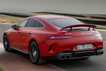 Mercedes-Benz AMG GT AMG GT S E PERFORMANCE 4MATIC+ AMG GT 63 S E PERFORMANCE con Paquete AMG Carbon Turismo Rojo Jupiter Exterior Lateral-Posterior 5 puertas