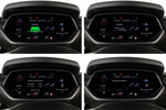Audi e-tron GT RS e-tron GT RS e-tron GT con asientos deportivos Pro Turismo Interior Cuadro de instrumentos 4 puertas