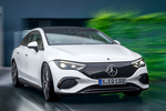 Mercedes-Benz EQE EQE 350+ Electric Art Line Turismo Apalithic White Exterior Lateral-Frontal 4 puertas