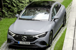 Mercedes-Benz EQE EQE 350+ Edition 1 AMG Line Turismo Alpine Grey Exterior Cenital-Frontal-Lateral 4 puertas