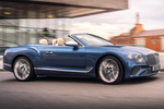 Bentley Continental GT W12 GT Convertible Mulliner GT Convertible Descapotable Moroccan Blue Exterior Lateral-Frontal 2 puertas