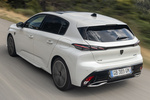 Peugeot 308 Gama 308 Hybrid GT Hybrid Turismo Blanco Nacarado Exterior Lateral-Posterior 5 puertas